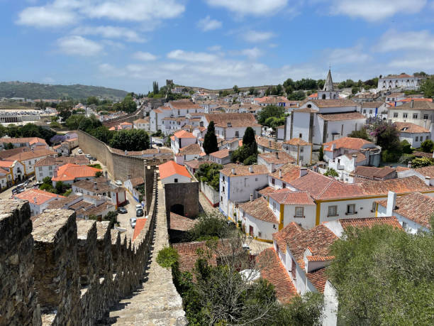 istock Medieval town of Obidos 1420151325