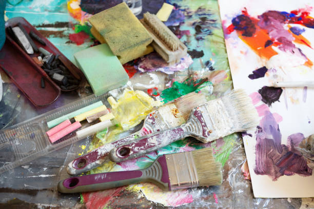 istock The tools of a painter artist 1420152842