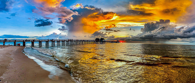 Naples Pier & Beach, Florida photo
