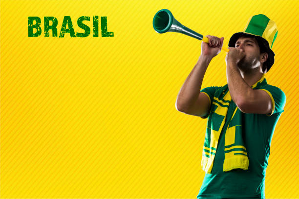 istock brazilian player, man celebrating 1420160774