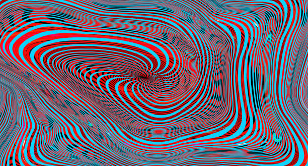 Abstract red blue swirl background. Neon wave stripe line. Glitch Art trippy digital screen. Luxury Backdrop. Banner. Web page template. Virtual and Augmented reality. NFT card. Optical illusion. VR. Abstract red blue swirl background. Neon wave stripe line. Glitch Art trippy digital screen. Luxury Backdrop. Banner. Web page template. Virtual and Augmented reality. NFT card. Optical illusion. VR. hypnosis circle stock illustrations