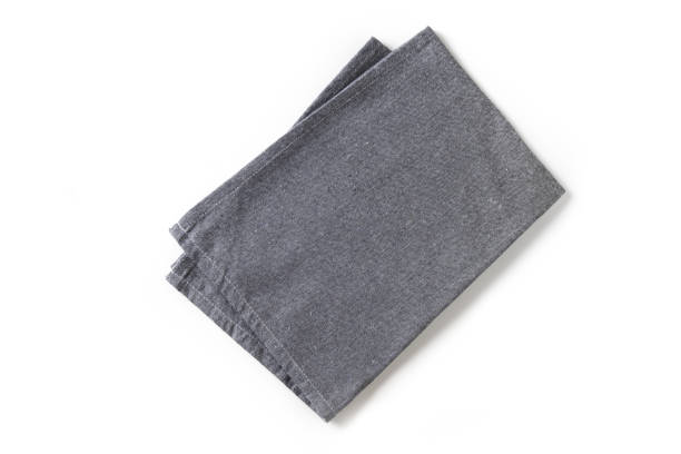 istock Cooking kitchen towel isolated on white background. Top view. 1420203228