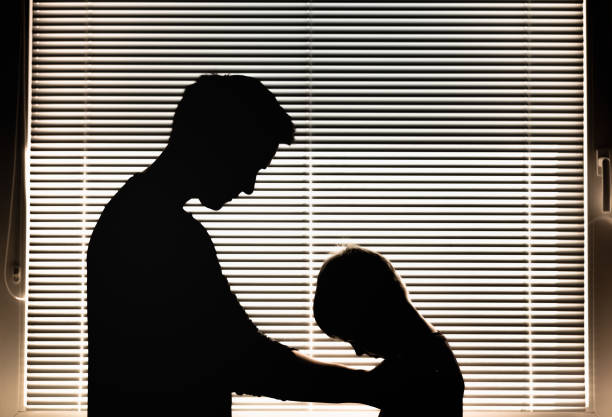 istock Father comforting his child. 1420207696