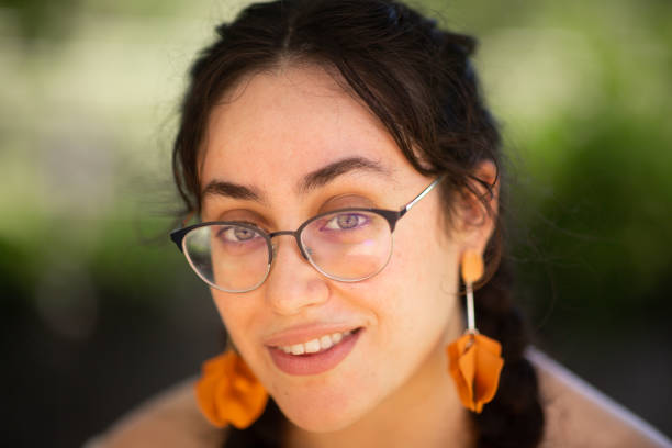 istock Mexican Woman Portrait Looking at Camera 1420210567