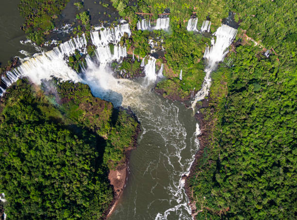 Iguazu waterfalls in Brazil