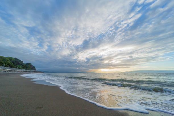 Beautiful Morning skyscape and seascape