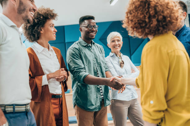 istock Handshake for the new agreement 1420248318
