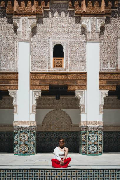 istock Woman in Moroccan palace 1420252427