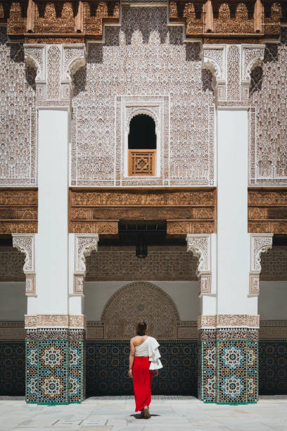 istock Woman in Moroccan palace 1420252436