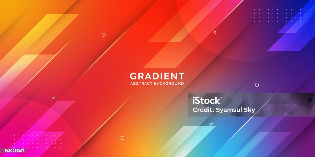 Colorful Abstract Gradient Red Background Gradient Abstract Background Full Color Abstract Background Red ...