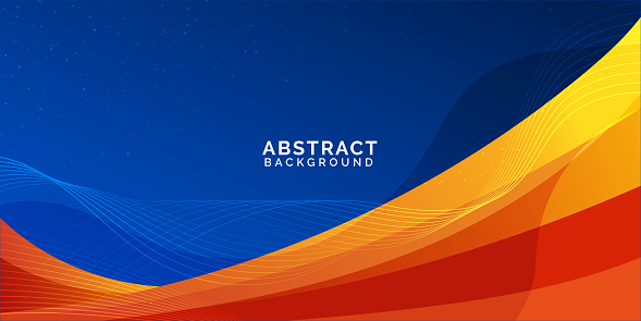 istock Blue and Orange Background, Gradient Abstract Background, Full color abstract background 1420264600