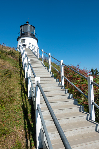 Owls Head Lighthouse, Owls Head, Maine, USA