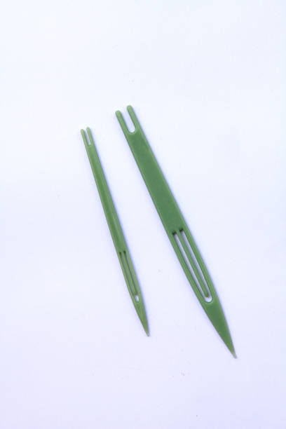 istock Knitting tool for repair fishing net 1420302298