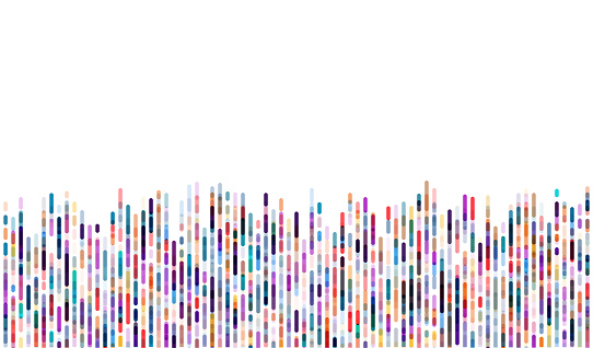 Dna test infographic. Genome sequence map.