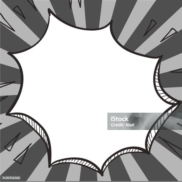 Simple Comic Frame Comics Design Frames Beautiful Photo Frame Set With Boom Bubbles For ...