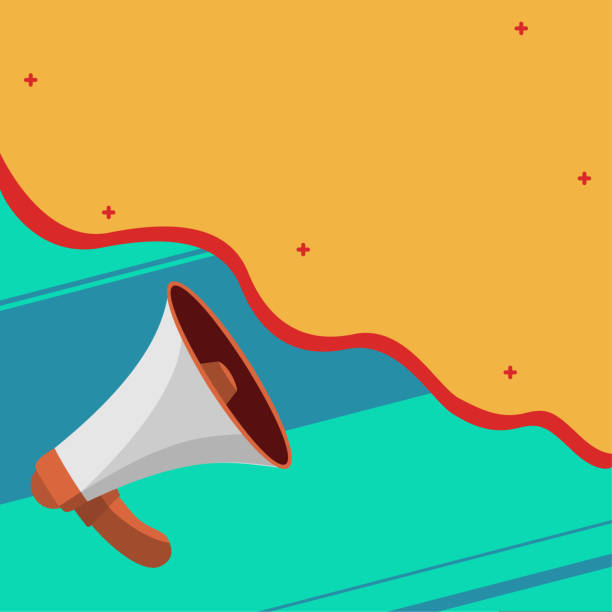 istock Megaphone Drawing With Conversation Bubble Showing New Announcement. Bullhorn Voice Device With Speech Balloon Presenting Fresh And Important News Messages. 1420317884