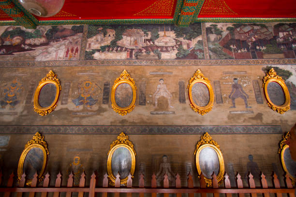 istock Thailand, Bangkok, Wat Phra Kaew, murals, monuments, Thai massage, totems 1420318698