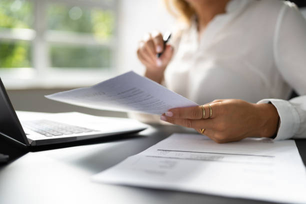 istock Official Legal Contract Document Review 1420323114