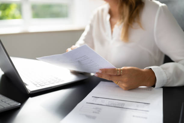 istock Official Legal Contract Document Review 1420323123