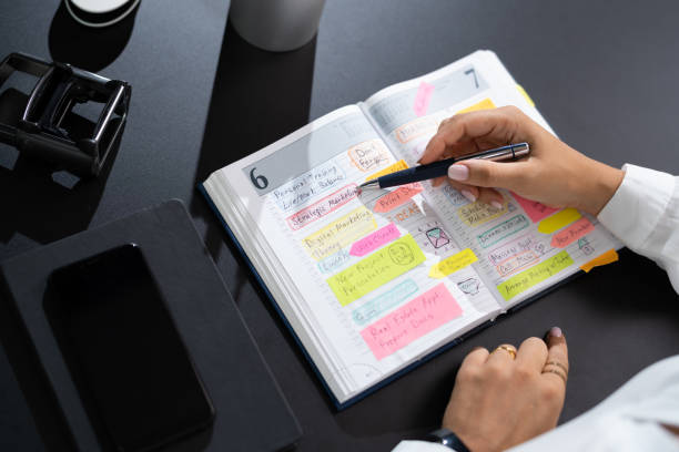 istock Look At Calendar Schedule Agenda Or Organizer 1420323341
