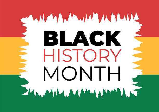 istock Black History Month Template Hand Drawn Cartoon Flat Background Illustration of African American Holiday to Promote Suitable for Poster Design 1420329078