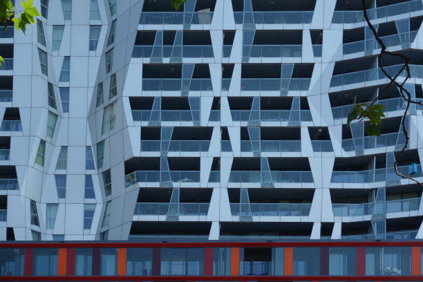 istock Netherlands - Rotterdam - Residential Building Facade 1420353740