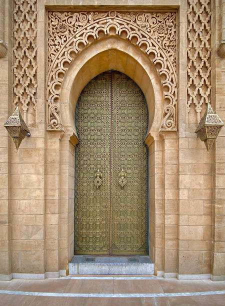 istock Traditional door in Rabat Morocco 1420387099