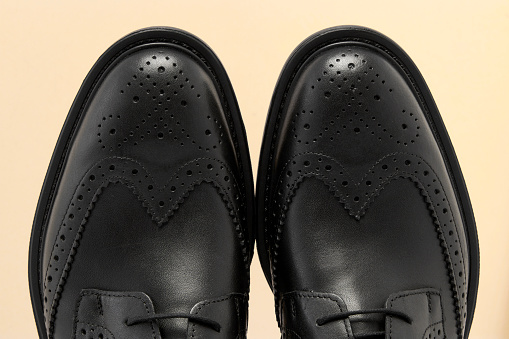 Black Leather Men’s Shoes