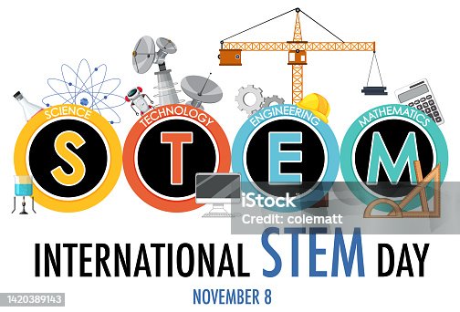 istock International STEM Day on November 8th logo banner 1420389143