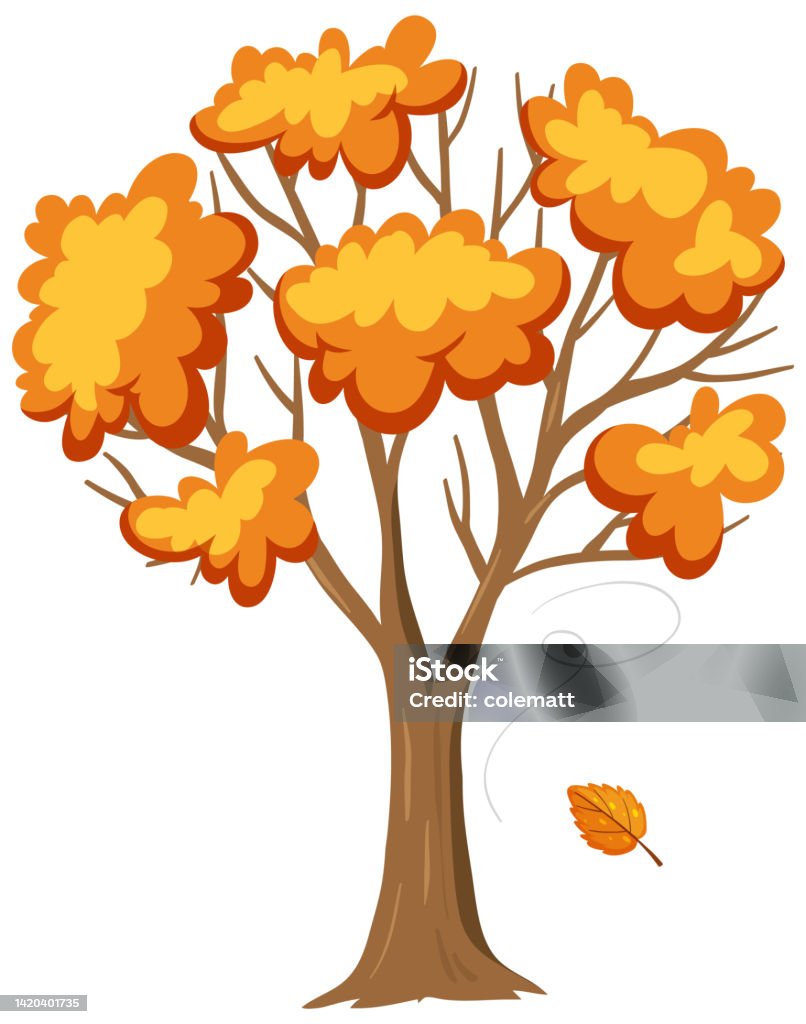 View Simple Tree Simple Tree On White Background Stock Illustration - Download Image Now ...