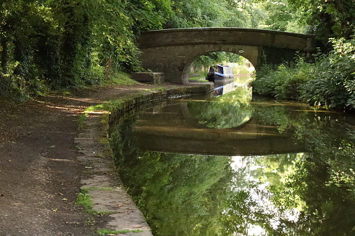 A lovely picture of Macclesfield Canal