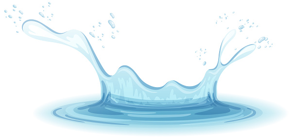 Free download of cartoon water splash vector graphics and illustrations,  page 32
