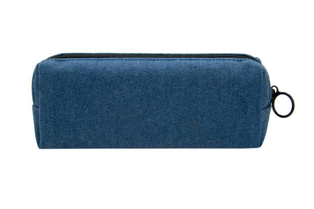 istock Long pencil pen case container isolated on the white background 1420465542