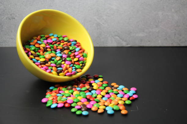 istock Colorful chocolate candies. 1420491939