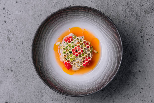istock Delicious shrimp ceviche with raspberries and kiwi 1420513817