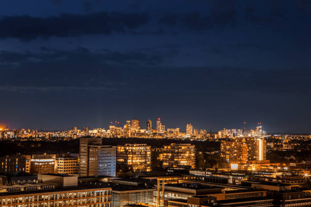 istock Evening time City Shot in the Netherlands 1420515899