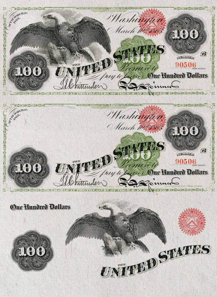 istock 1863 US 100 Legal Tender note. Elements for design purpose 1420519397