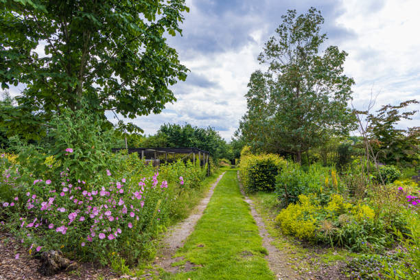 Overview of Glinstergarden in De Glind Barneld in The Netherlands