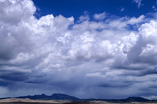 Cloudscape over Arizona.\n\nTaken in  Arizona, USA