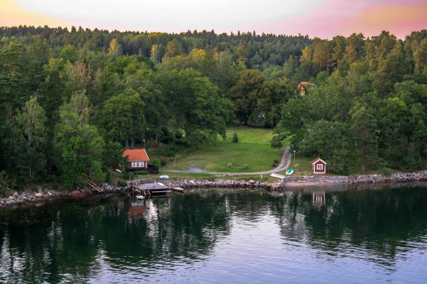 istock Cotton candy skies in the Swedish Archipelago 1420587652