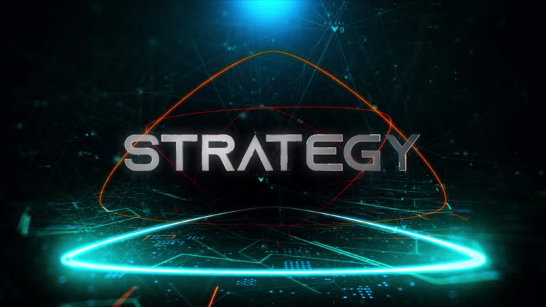 Writing Strategy in digital media : Strategy Stock mp4 Video - Background Strategy