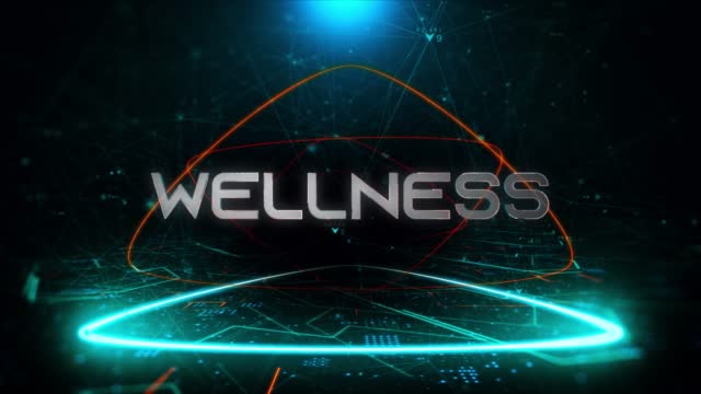 Writing Wellness in digital media : Wellness Stock mp4 Video - Background Wellness