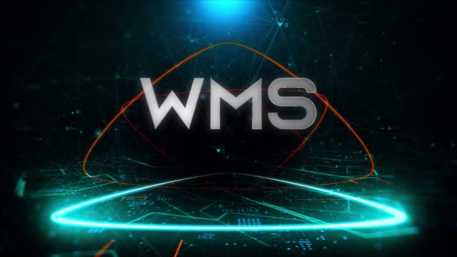 Writing WMS in digital media : WMS Stock mp4 Video - Background WMS