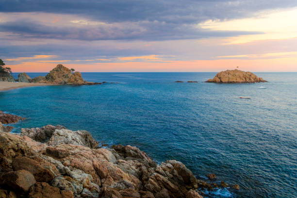 istock Coast and beach at Lloret de Mar 1420645369