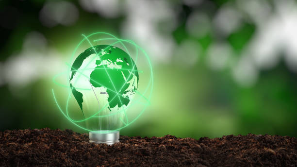 istock The green world map is on a light bulb that represents renewable energy and sustainable energy sources that is important to the world 1420656729