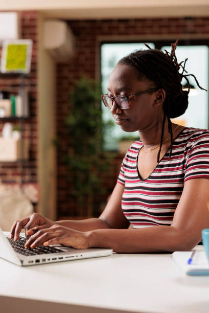 istock Freelancer working, remote copywriter typing on laptop keyboard 1420662072