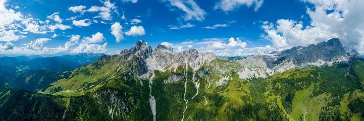 The Bitterroot Mountains of the Selway-Bitterroot Wilderness.  Montana, USA