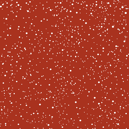 Falling snow vector seamless pattern