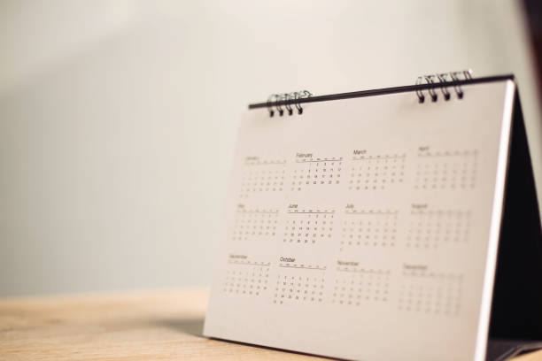 istock Calendar Event Planner is busy.calendar,clock to set timetable organize schedule,planning for business meeting or travel planning concept. 1420680577