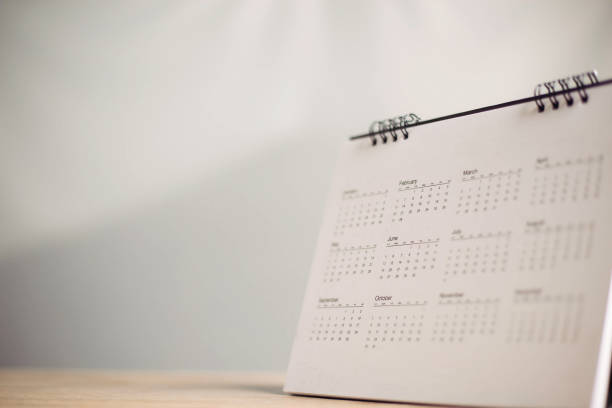 istock Calendar Event Planner is busy.calendar,clock to set timetable organize schedule,planning for business meeting or travel planning concept. 1420680580